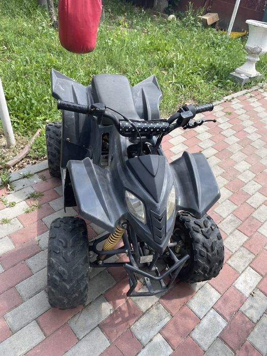 ATV BEMI 110cm cu motor puternic pe benzina,cu pornire din cheie