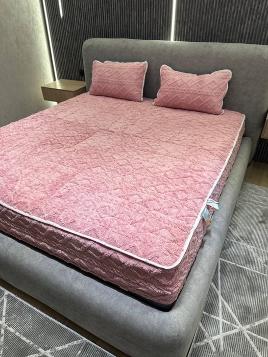 Зимний комплект с простыней на резинке