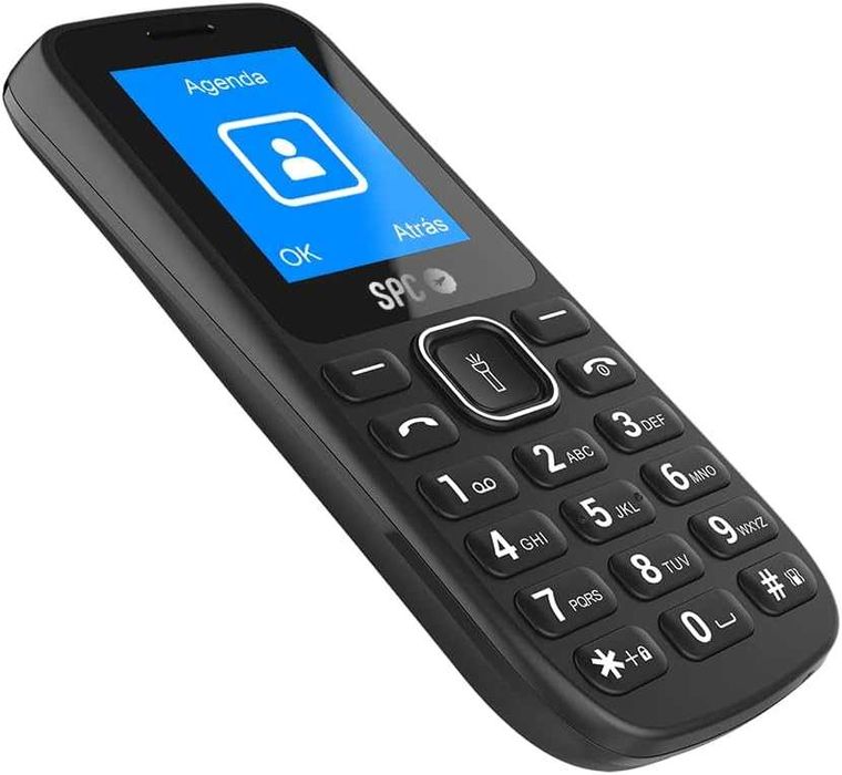 SPC Talk Мобилен телефон с две SIM карти, с 1,8" дисплей Голяма 800mAh