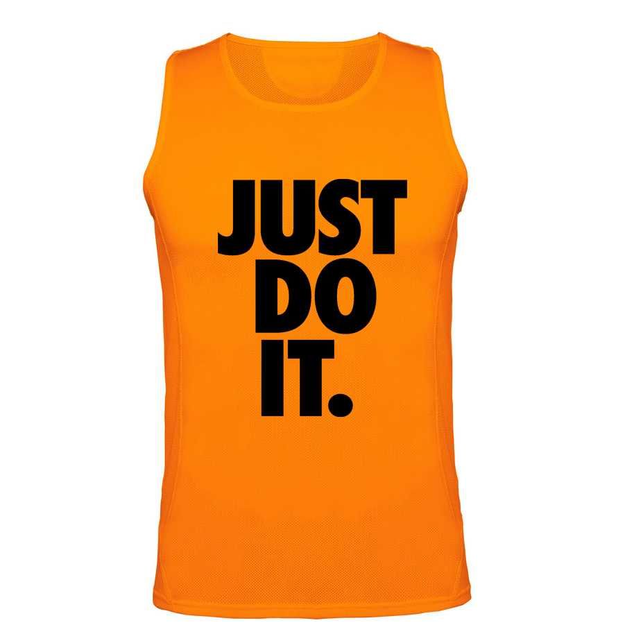DRI-FIT! Мъжки спортни потници JUST DO IT - 6 ЦВЯТА. Или с ТВОЯ идея!