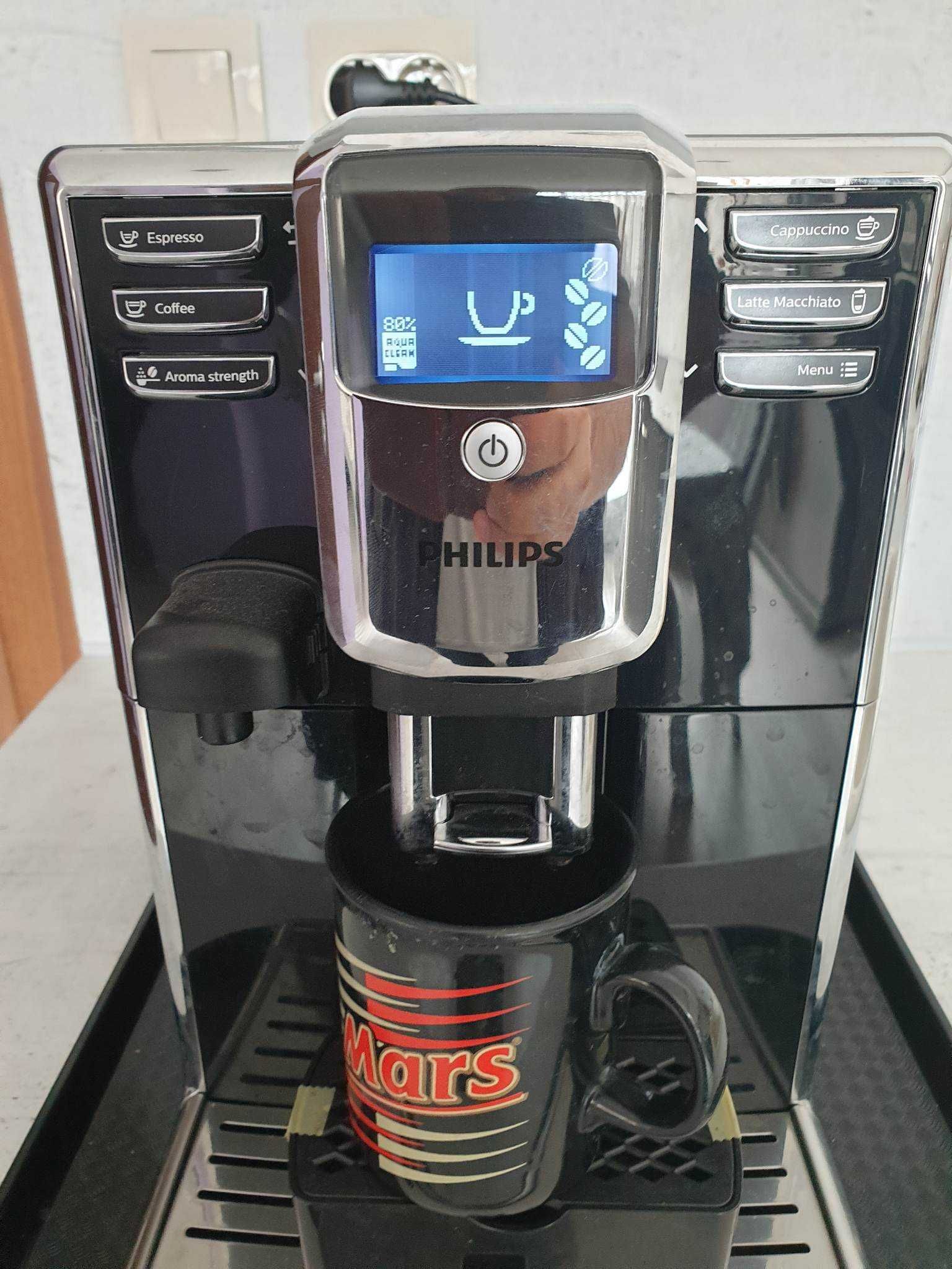 Philips Series 5000, 5 напитки, Вградена канa