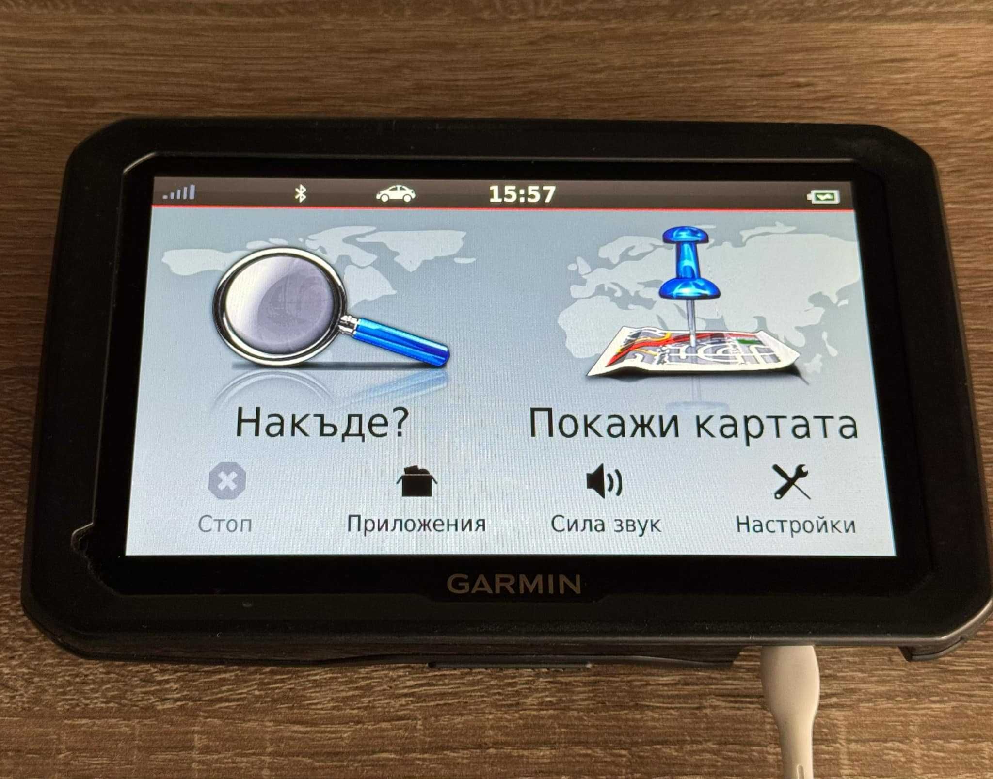Навигация GPS Garmin  Dezl 770
