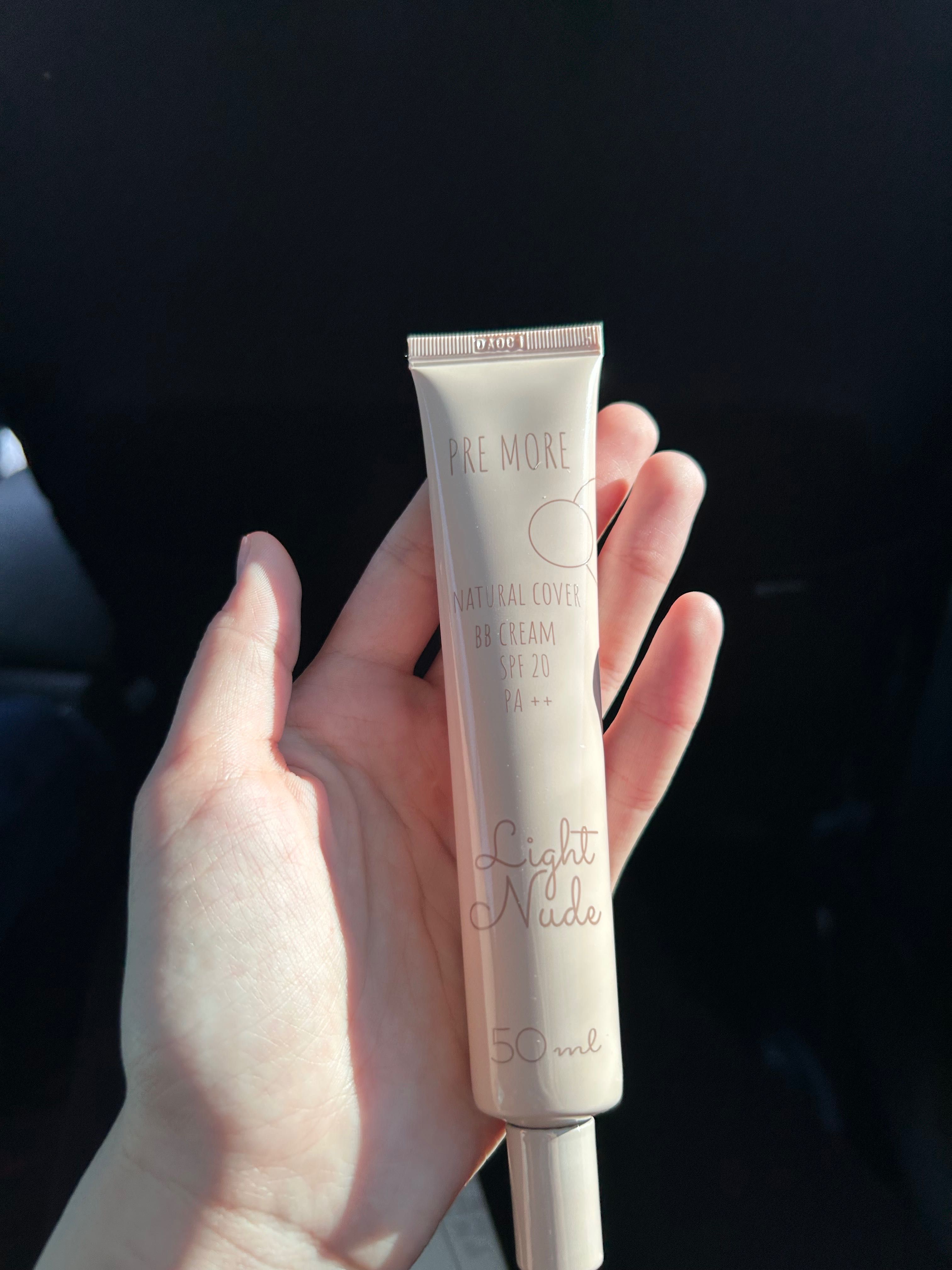 PRE MORE Natural Cover BB Cream SPF20 BB крем Light Nude 50 мл