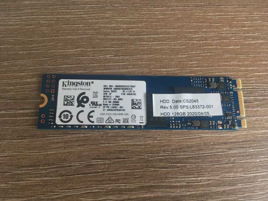 ssd 128 gb m.2 sata Kingston, m2 ngff