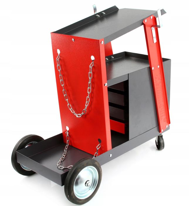 Количка за заваръчни апарати с 4 чекмеджета