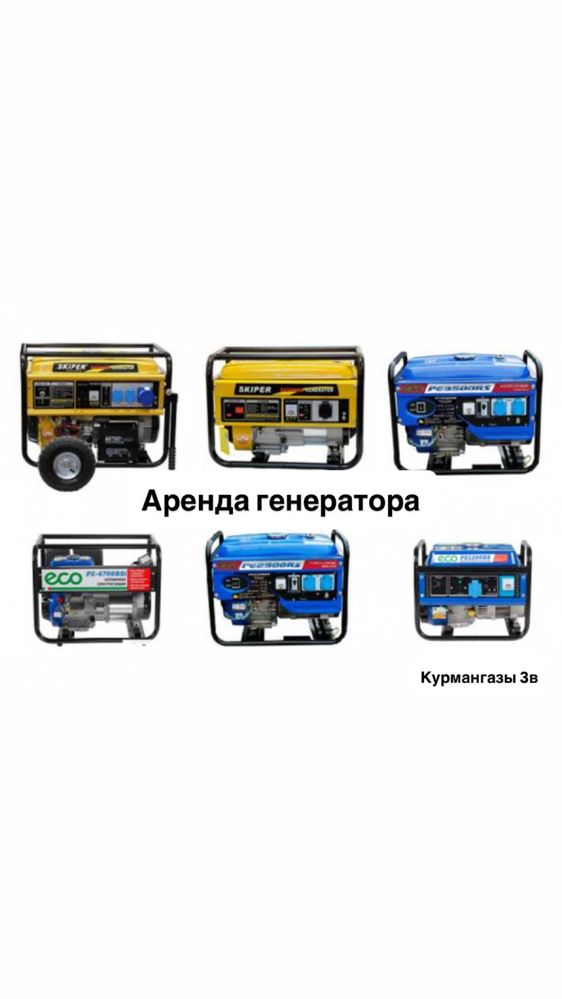 Генератор 3/5/7 Квт
