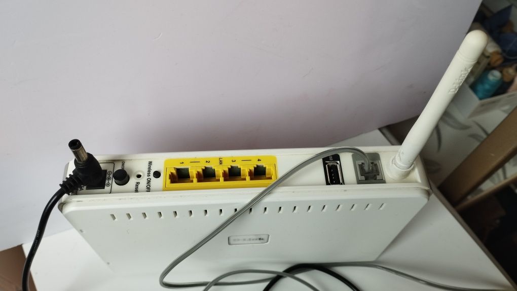 Роутер D-LINK Model DSL-2650U