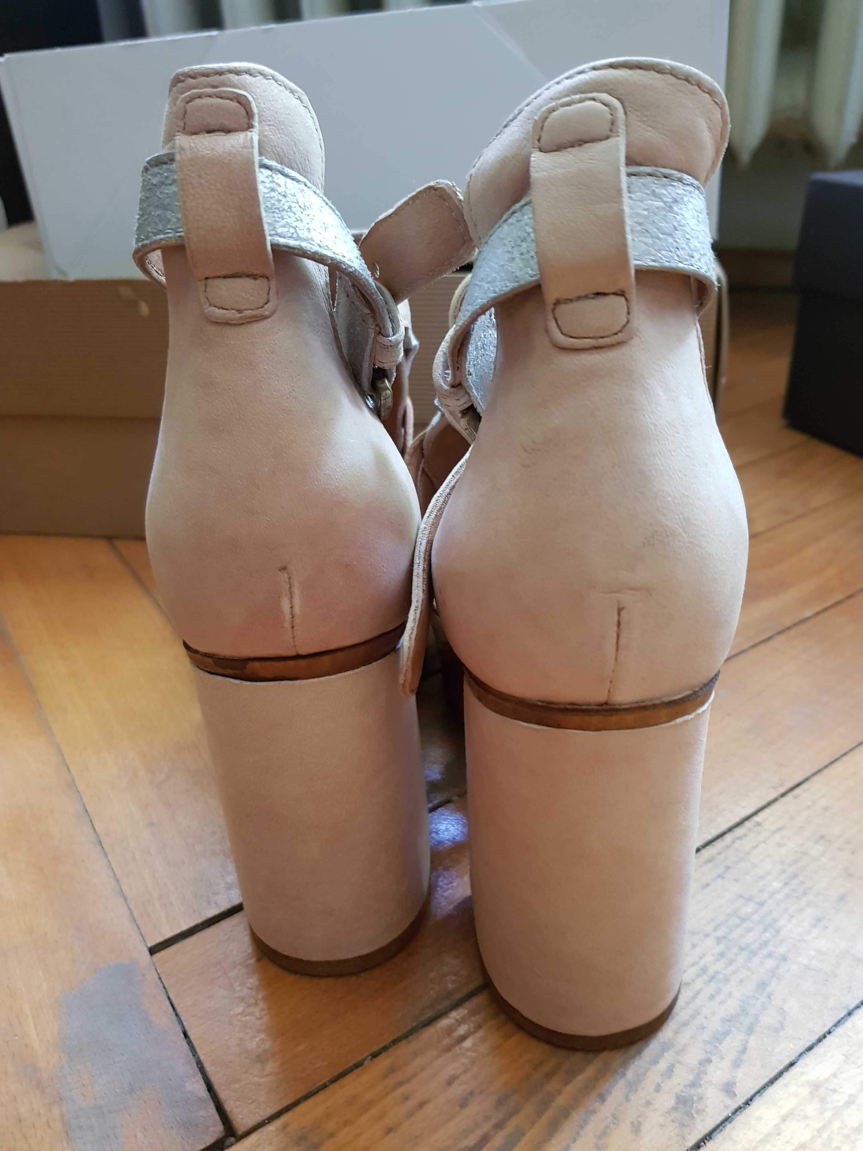 Нови маркови сандали 40 номер естествена кожа НАМАЛЕНИ