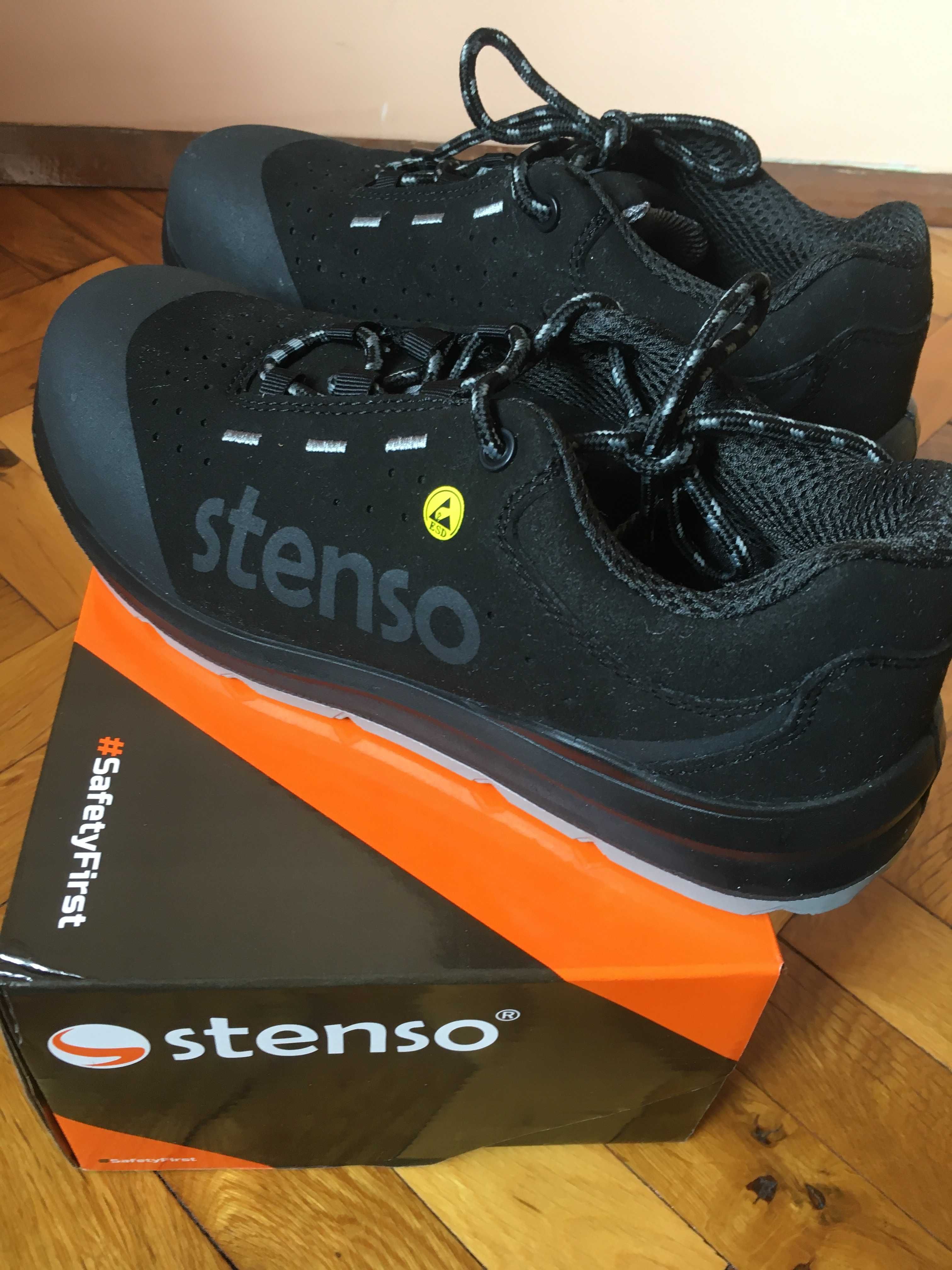 Продавам работни обувки Stenso JETT BLACK LOW MF S1PL MF ESD