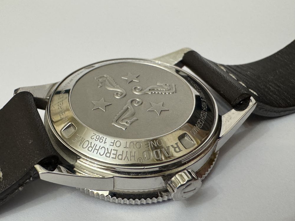 Rar! Rado Captain Cook, Hyperchrome 37mm, automatic. Swiss made.