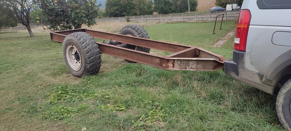 Carut tractor pentru baloti fan sau carut padure