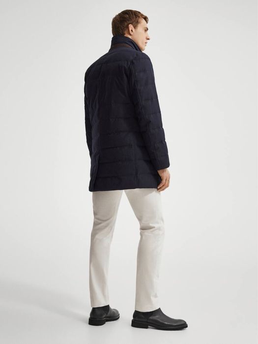 Geaca barbateasca cu puf Massimo Dutti