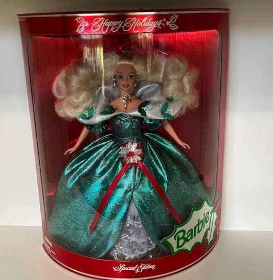 Păpușă Barbie Happy Holidays Special Edition din 1995 ediție limitată