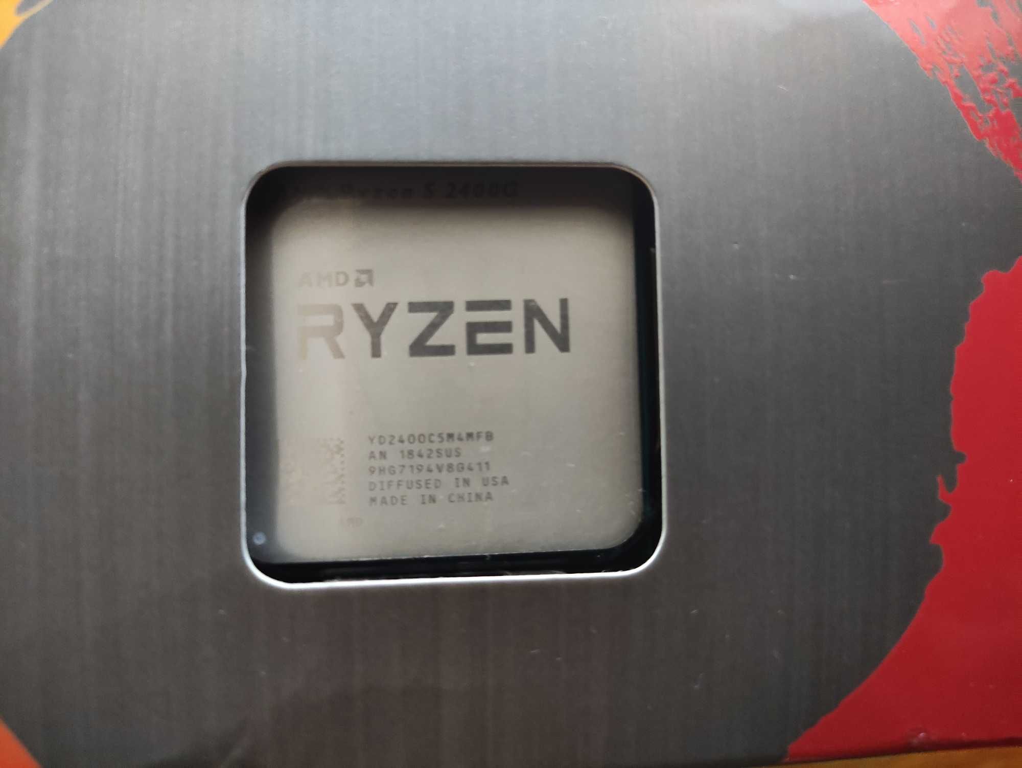 Ryzen 5 2400G + Kit RAM 4x4GB