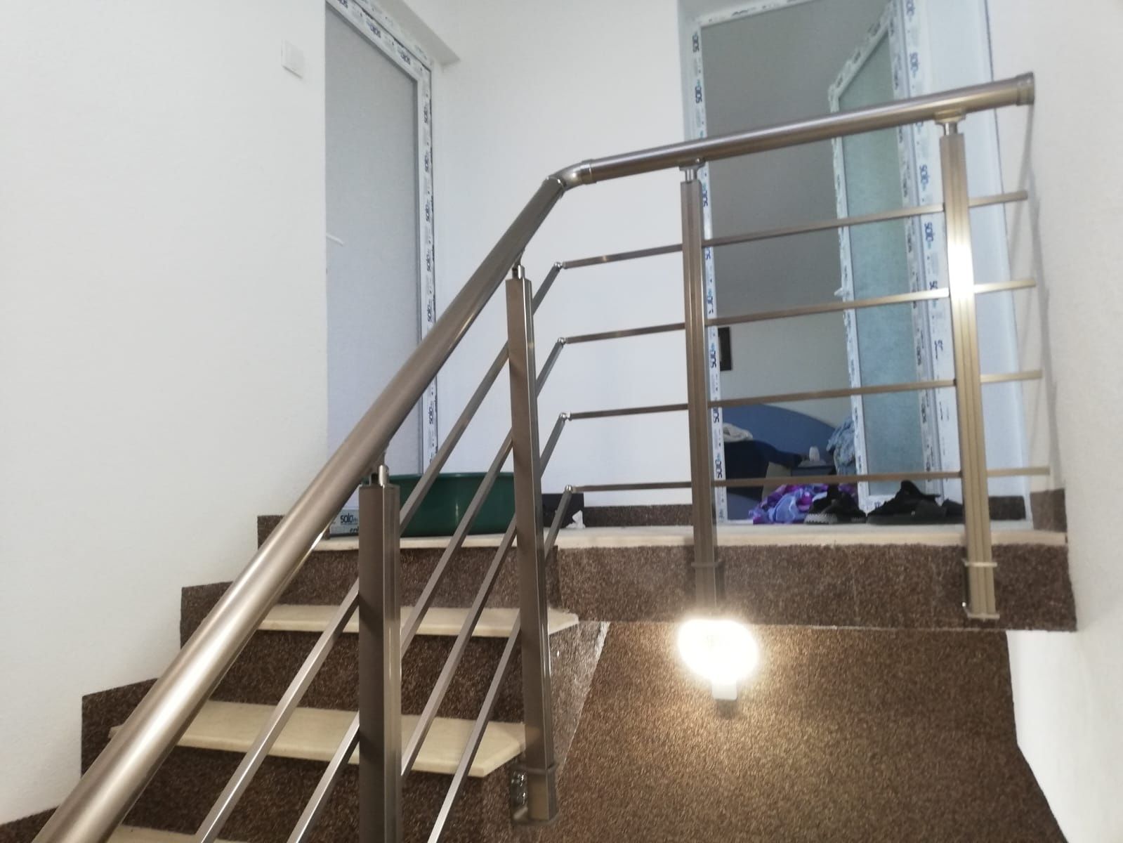 Balustrade din aluminiu eloxat