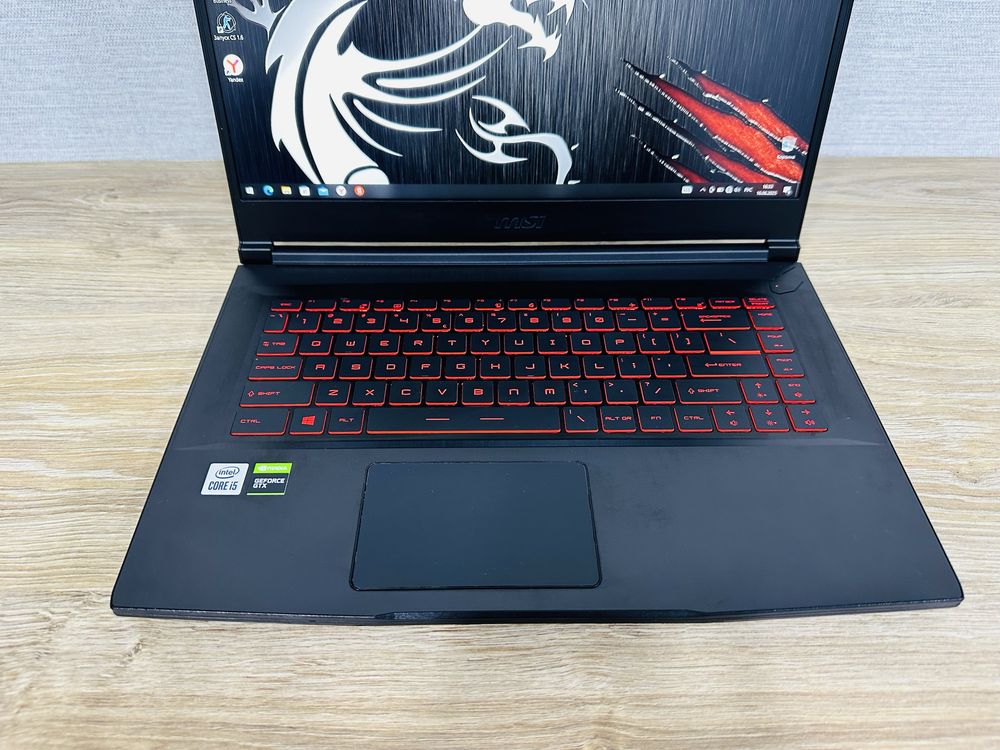 12 Ядерный MSI Gaming+GTX1650 Идеал состояние, Геймерский ноутбук