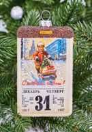 Ёлочные украшения из фарфора, стекла и поликерамики - Россия.