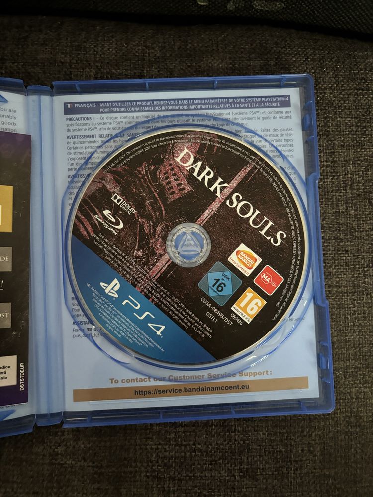 Dark souls remastered для ps 4/5 почти новый