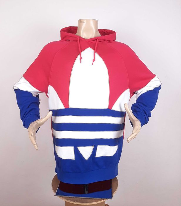 Adidas Originals Big Trefoil - Оригинален мъжки суитшърт размер L-XL