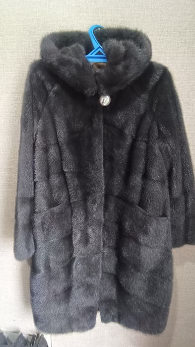 Норковая шуба (продам, б/у)