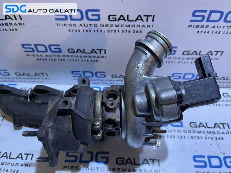 Turbo Turbina Turbosuflanta VW Jetta 1.4 TSI CAX CAXA CMSB 2006 - 2018 Cod 03C145701R 06H145710D [D0351]