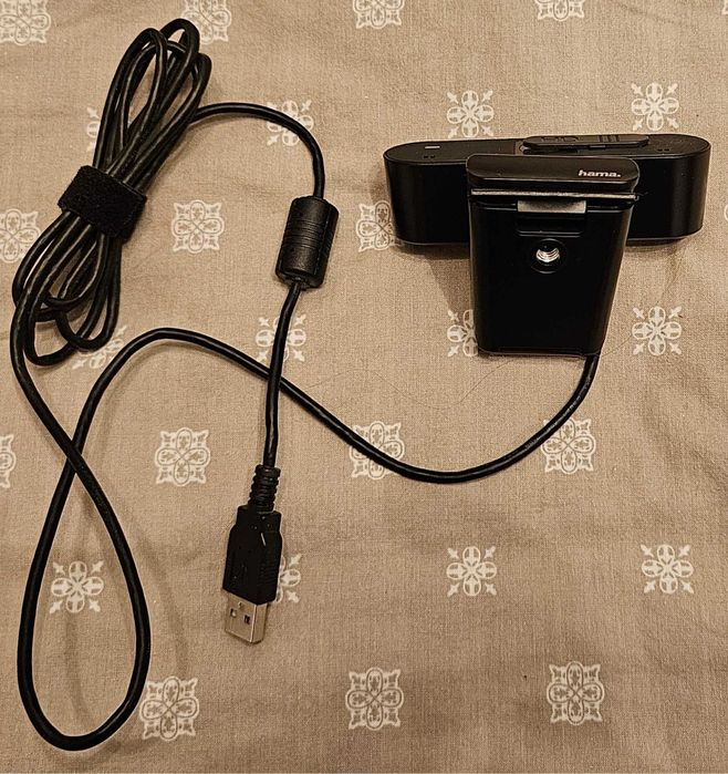 Camera Web HAMA C-600 Pro, Full HD 1080p, negru, USB