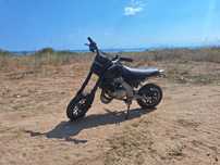 Продавам мини моторче - pocket bike 50cc.