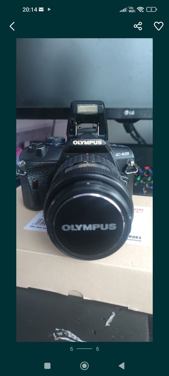 Olympus E420 + Olympus 14-42mm
