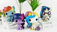 Намаление!!  POP Комплект фигурки POP Pony 4 броя