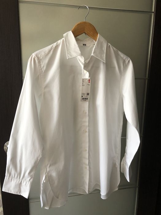 Рубашка хлопок Uniqlo
