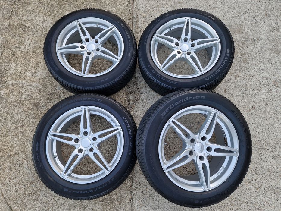 Jante 5x114.3 Mazda 6 anvelope iarna 225 55 17