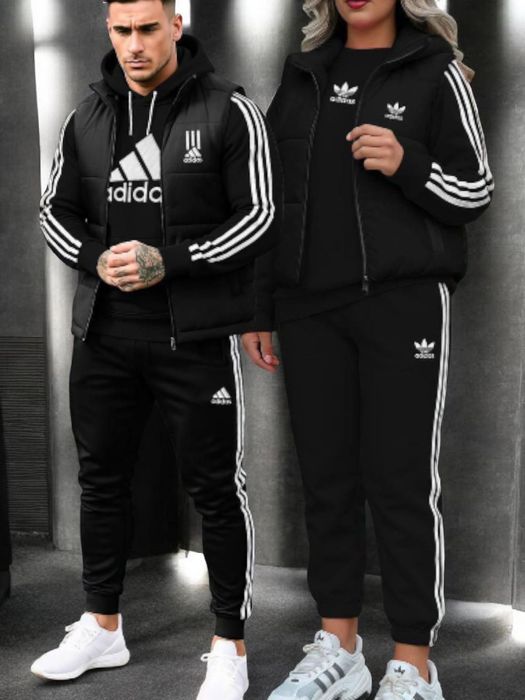 Set 3 piese unisex bumbac vătuit