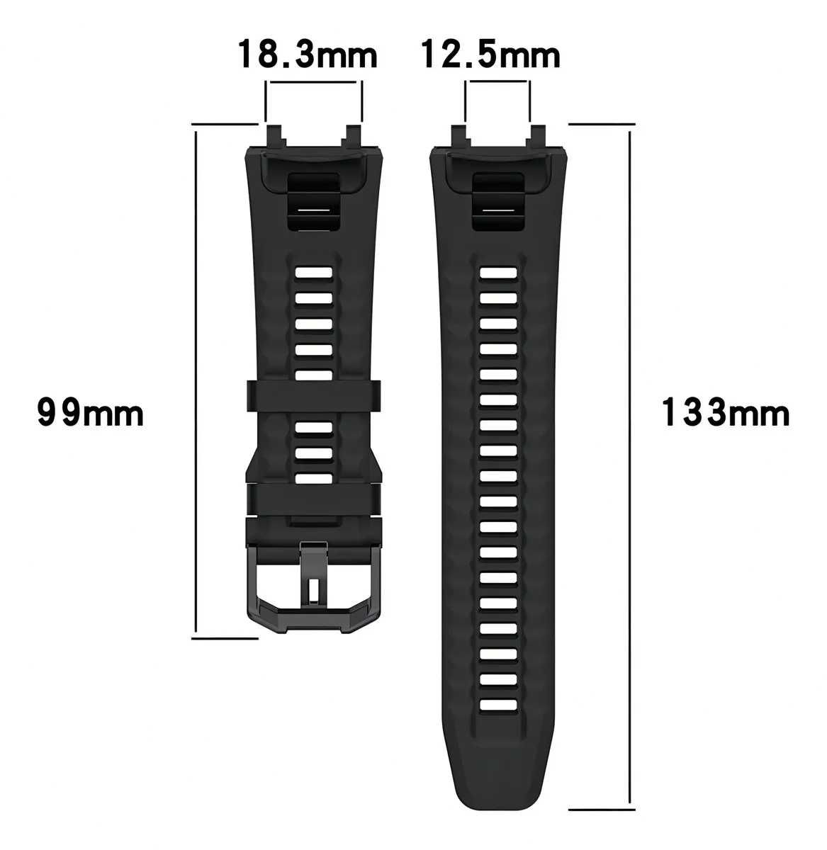 Силиконова каишка Amazfit TRex, T-Rex Pro, Trex Ultra, TRex 2