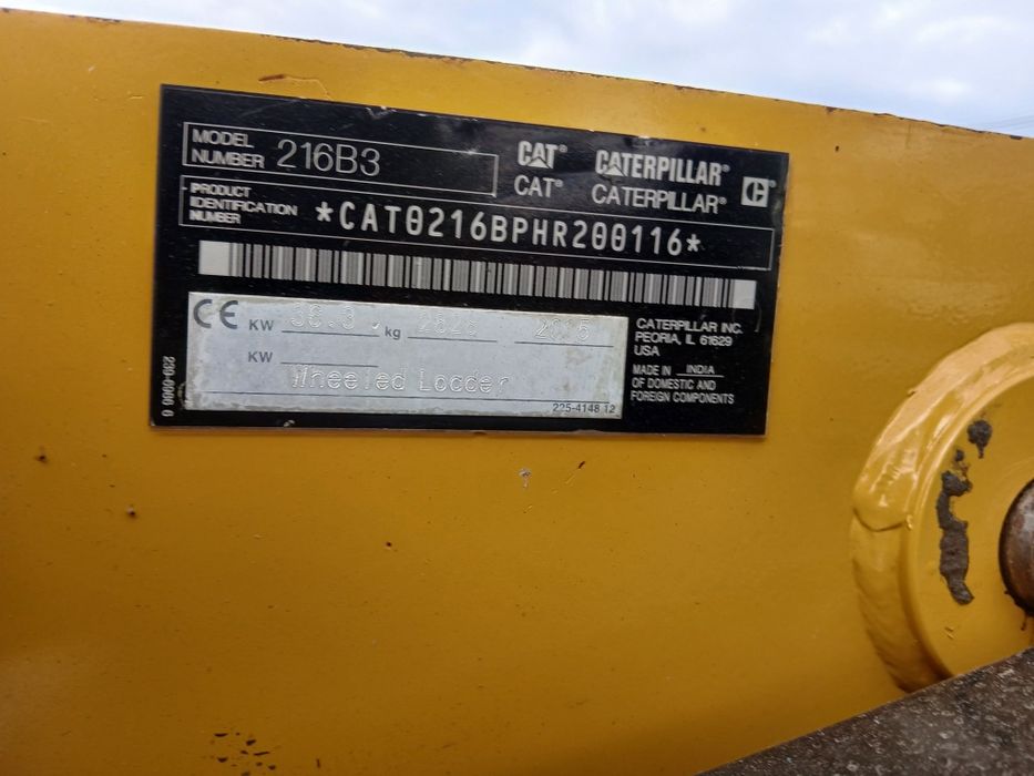 MiniÎncarcator caterpilar 216B3
