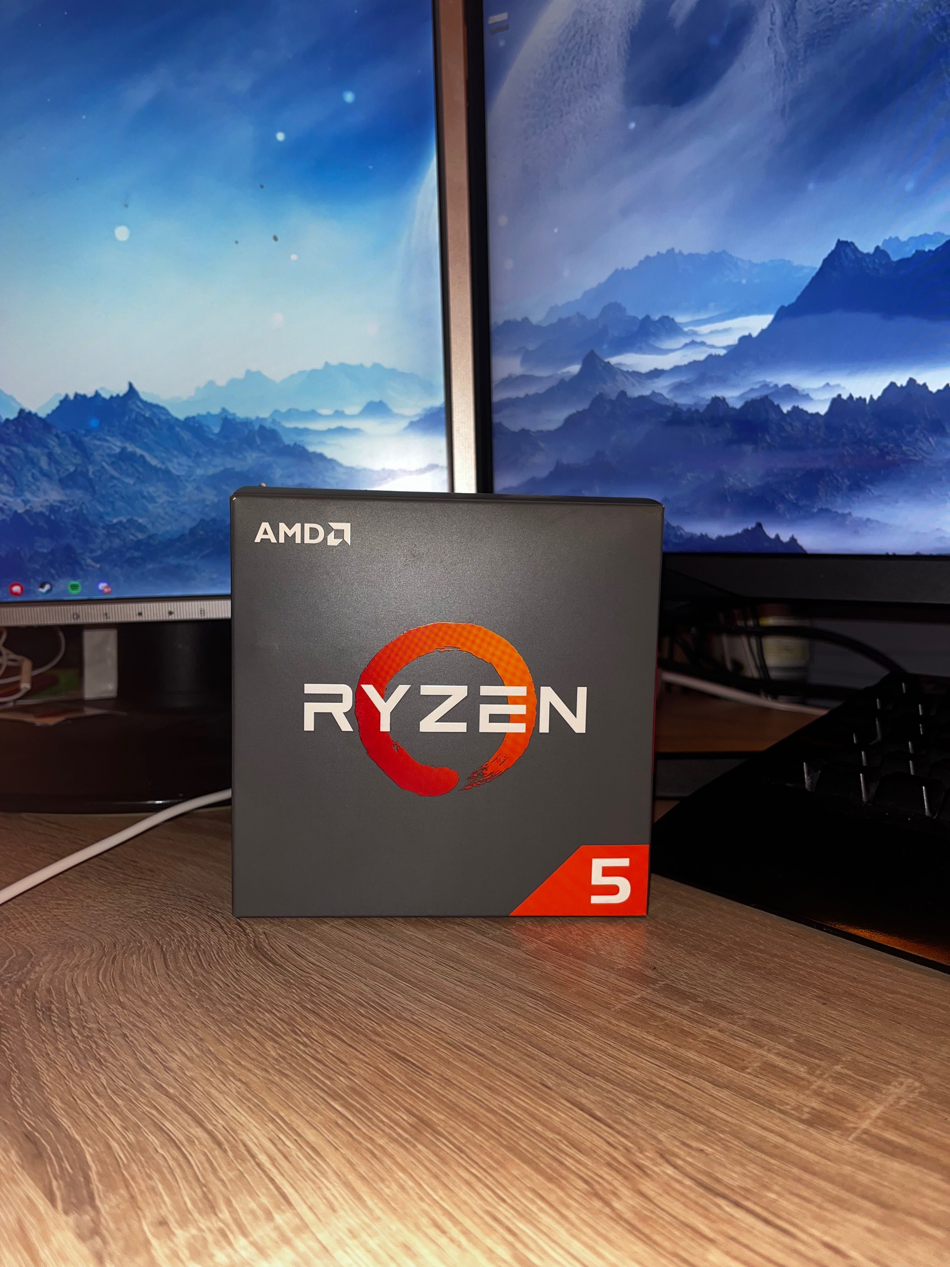 Процесор AMD Ryzen 5 2600 + cooler | 6 ядра / 12 нишки | Отличен