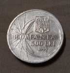 Monede 500 lei - Eclipsa de Soare 1999