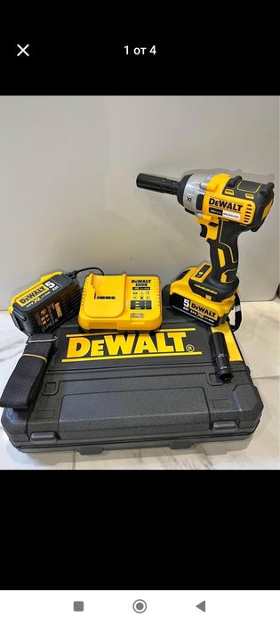 Чисто нов Акумулаторен Гайковерт DeWalt Makita