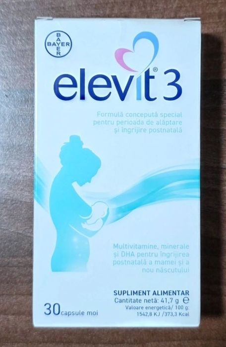 Elevit 3 - cutie neîncepută