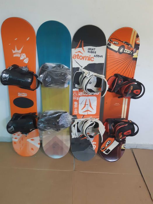 Placa snowboard placi cu legaturi si boots Burton Nitro Salomon