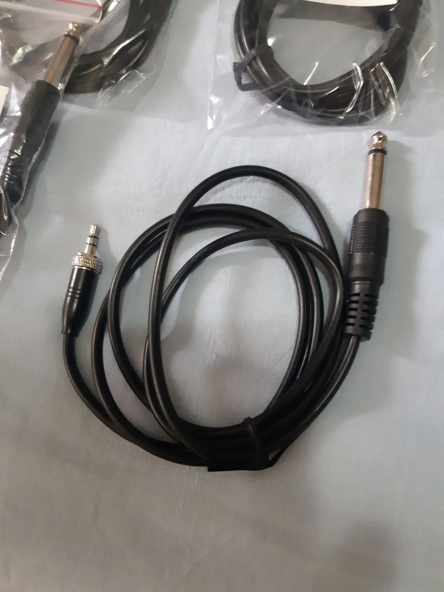 Cablu mini XLR cu 3/4 pini la jack 6.3mm AKG/SHURE + Sennheiser CI 1N