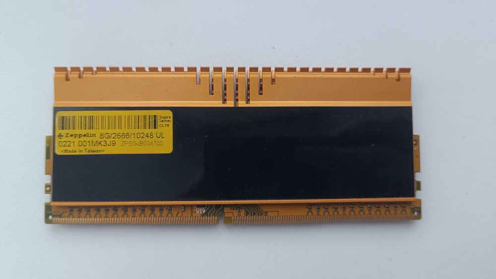Б/У Оперативная память Zeppelin SUPRA DDR4 8 GB