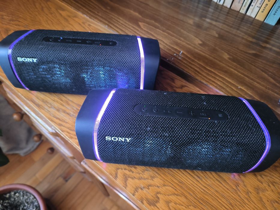 Set 2 boxe Wireless Bluetooth Sony SRS XB 33 extra bass vs jbl