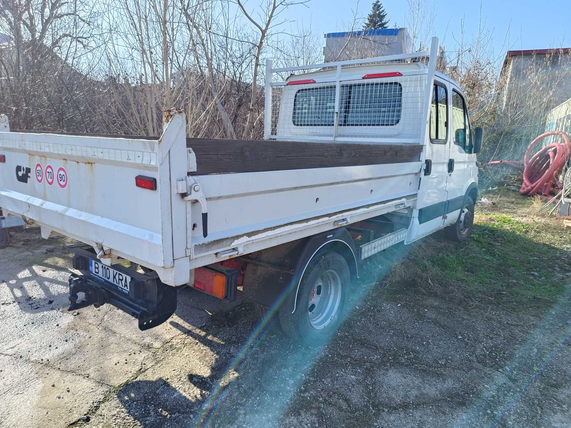 Iveco Daily 35S11 basculabil 7 locuri stare buna, TVA deductibil