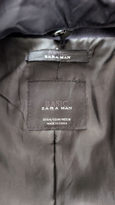 Haină Zara bleumarin foarte elegantă mărime M