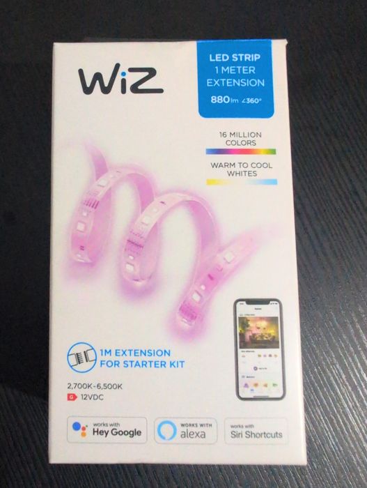 Extensie banda LED RGB inteligenta WiZ Connected Extension