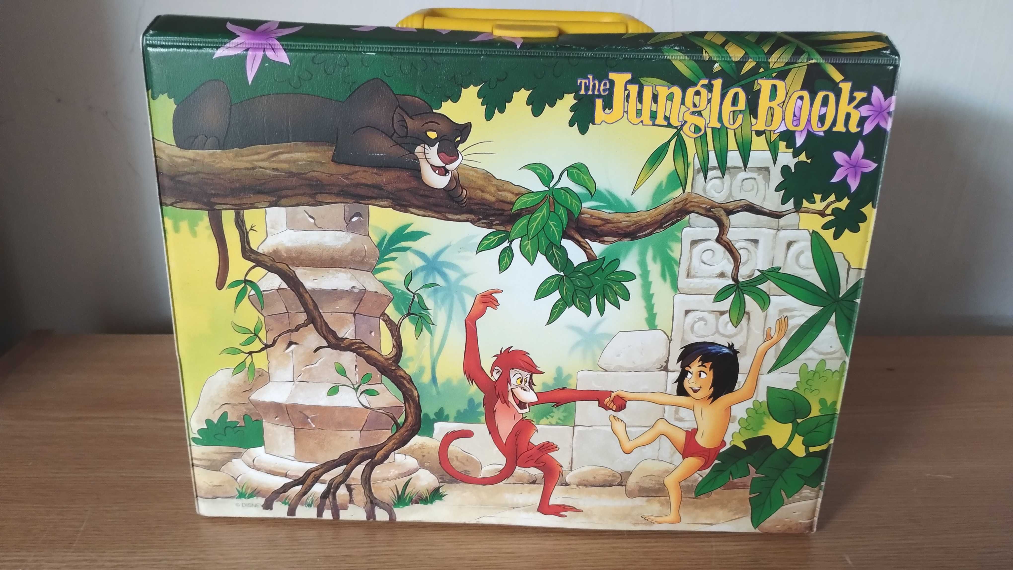 geanta muzica rack pt 30 casete audio Jungle book suport casete