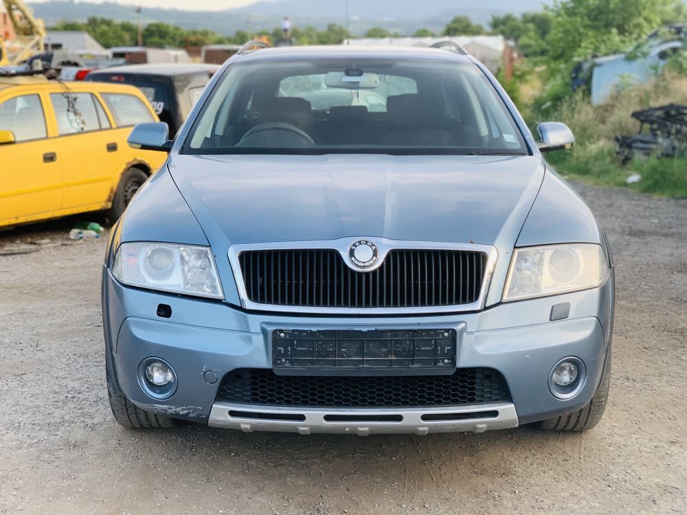 НА ЧАСТИ! Skoda Octavia SCOUT 2.0 TDI BMM 2009 4x4 комби СКАУТ 140 кс.