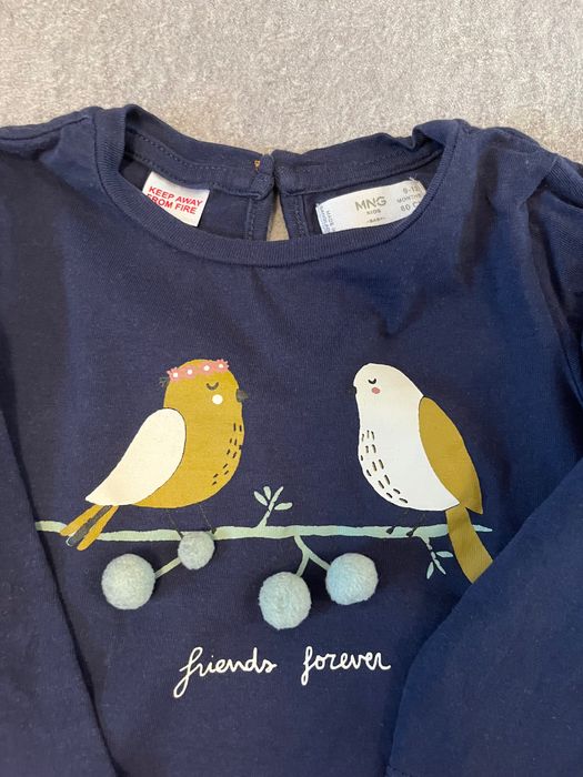 Детски блузки с дълъг ръкав- сет от 3 броя