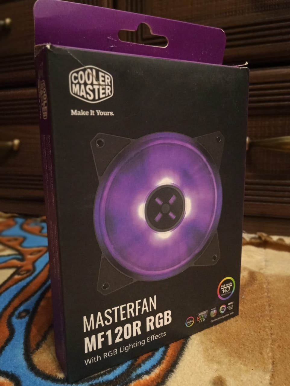 Продается вентилятор Cooler Master Masterfan MF120