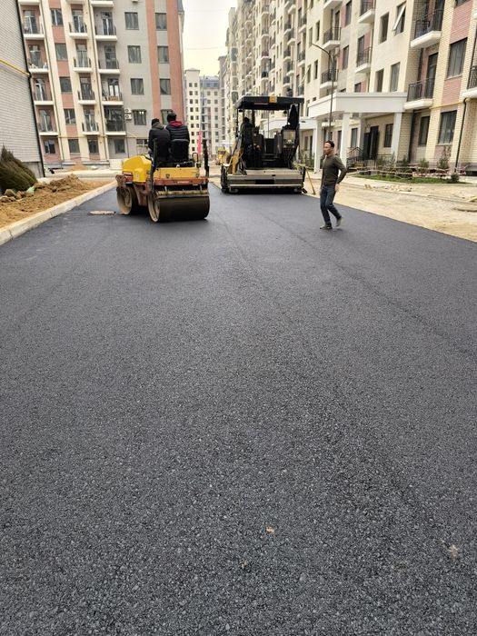 Асфальт ишлари,сифатли ва хамёнбоб  ( Asfalt ishlari )